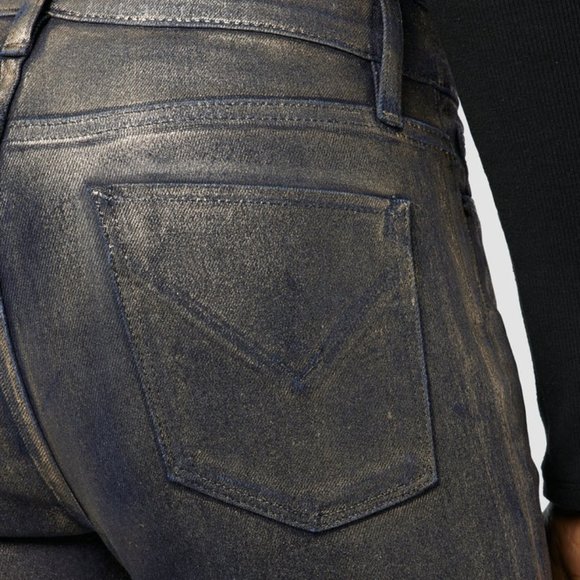 Hudson High-Rise Bootcut OMBRE FOIL  Jeans - Picture 3 of 16